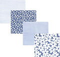 Hudson Baby Unisex Baby Cotton Flannel Receiving Blankets 4-Pack, One Size by HudsonBaby