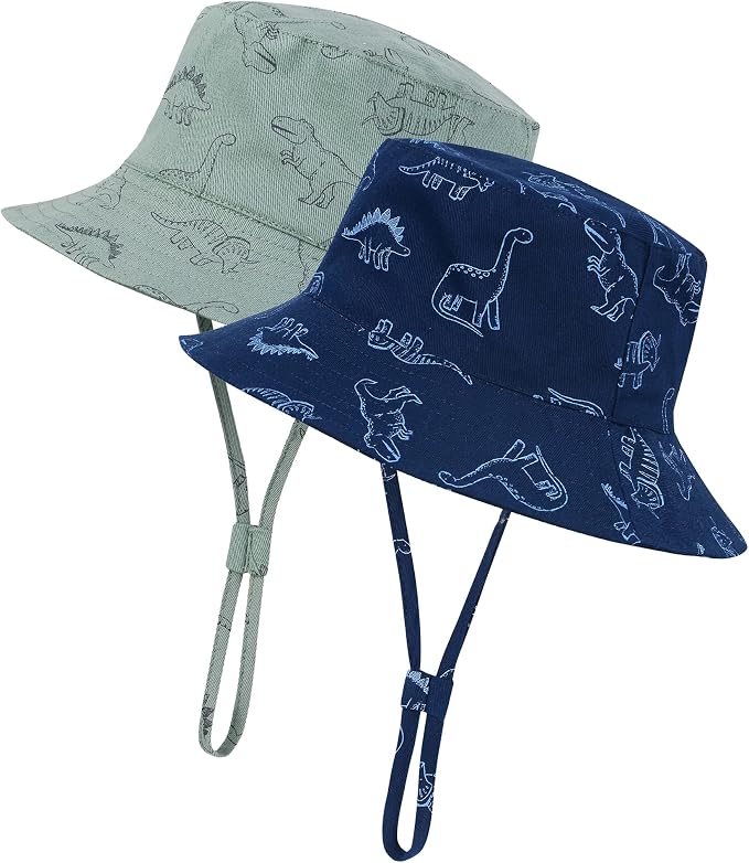 Durio 2-Pack Baby Bucket Hat by DURIO