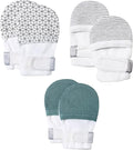 Baby Newborn No Scratch Mittens Stay On, 100% Cotton Adjustable 0-12M | Soft by HAPIU