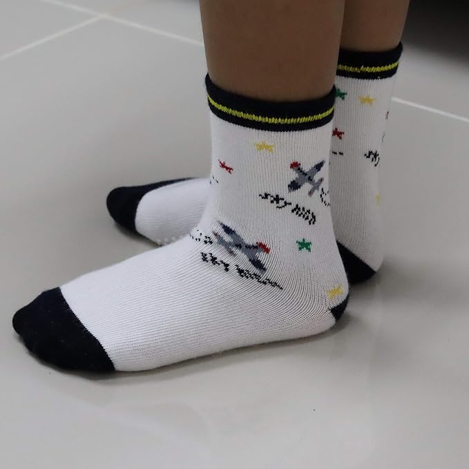 RATIVE Non Skid Anti Slip Crew Socks - Image 3