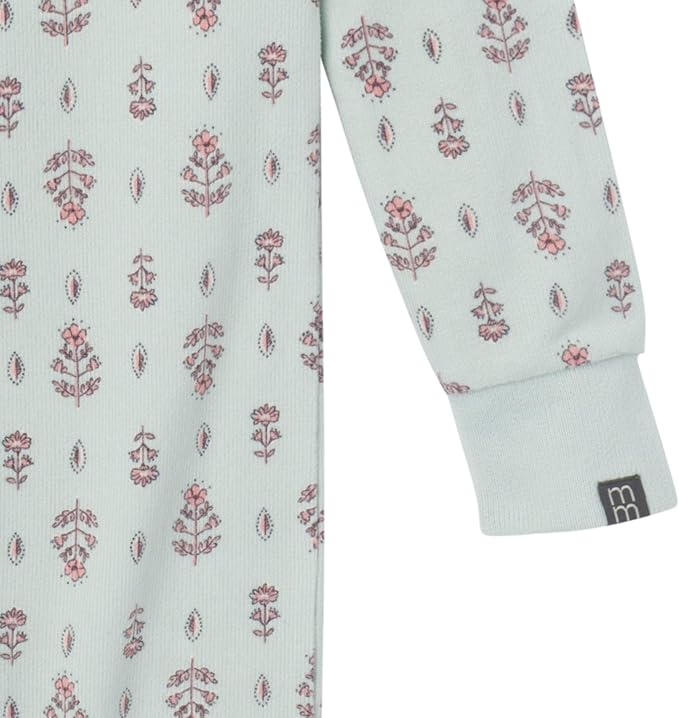 Modern Moments by Gerber Baby Boys & Girls Hacci Footless Pajamas - Image 4