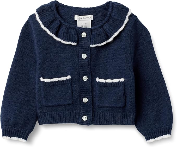 Amazon Essentials x Sofia Grainge Baby Girls' Cardigan Sweater by AmazonEssentials