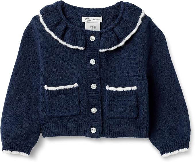 Amazon Essentials x Sofia Grainge Baby Girls' Cardigan Sweater by AmazonEssentials