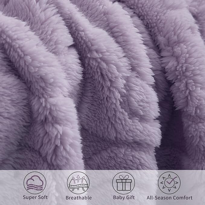 Pro Goleem Elephant Baby Blanket, Baby Fleece Blanket - Image 4