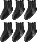 HONGTEYA 6 Pairs Toddler Ruffle Socks by HONGTEYA