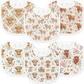 Baby Bibs for Baby Boys Girls 6-Pack by Unknown