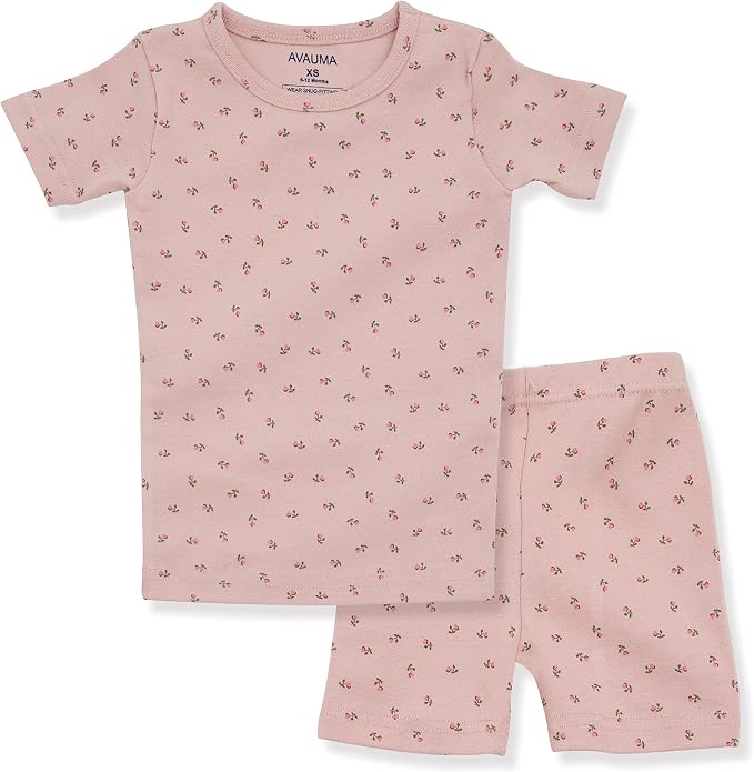 AVAUMA Baby Boys Girls Pajama Set 6M-7T Kids Cute Toddler Snug fit Pattern by AVAUMA