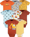 Gerber Baby Boys 8-Pack Short Sleeve Onesies Bodysuits by Gerber