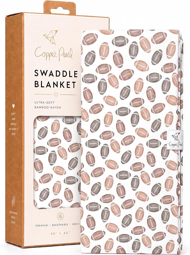 Copper Pearl Swaddle Blankets for Newborns | Soft Stretchy Receiving Blankets by CopperPearl