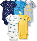 Gerber Baby Boys' 5-pack Variety Onesies Bodysuits by Gerber