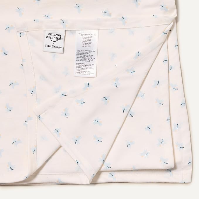Amazon Essentials x Sofia Grainge Unisex Babies' Swaddle Blanket - Image 4