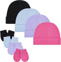 Zando Anti-Scratch Baby Hats Mittens Warm Newborn Infant Boys Girls 0-6M | by ZANDO