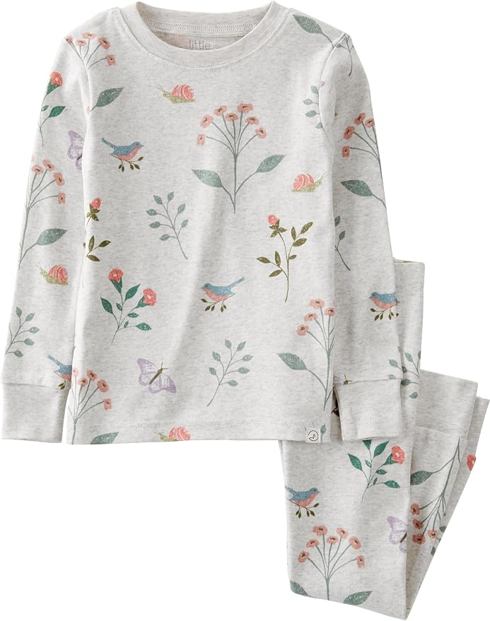 little planet by carter's Baby Girls' 2-piece Pajamas Made by LittlePlanet
