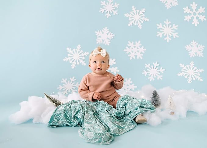 Copper Pearl Swaddle Blankets for Newborns | Soft Stretchy Receiving Blankets - Image 3