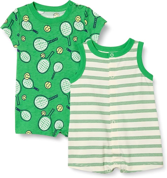 Amazon Essentials Unisex Babies' Cotton Jersey Sleeveless and Short-Sleeve by AmazonEssentials
