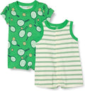 Amazon Essentials Unisex Babies' Cotton Jersey Sleeveless and Short-Sleeve by AmazonEssentials
