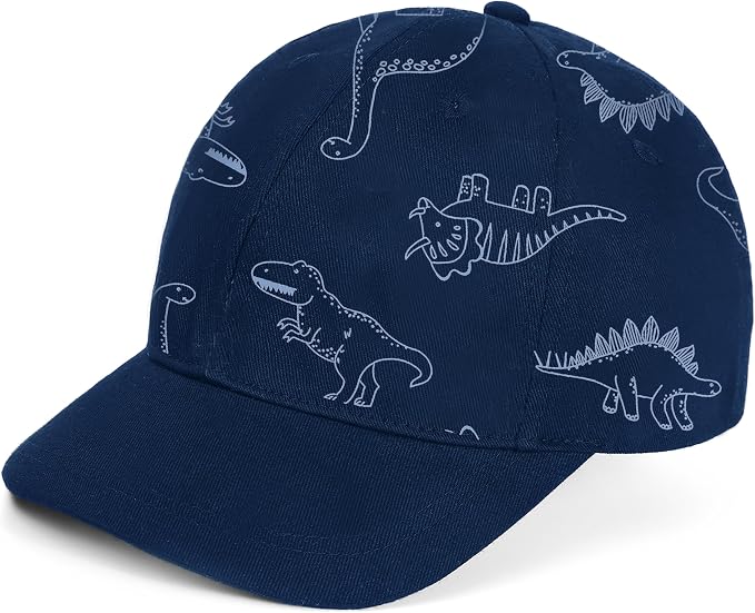 Toddler Sun Hats Baby Boys Cap Girls Adjustable Dinosaur Baseball Kids Hats by UrbanVirgin