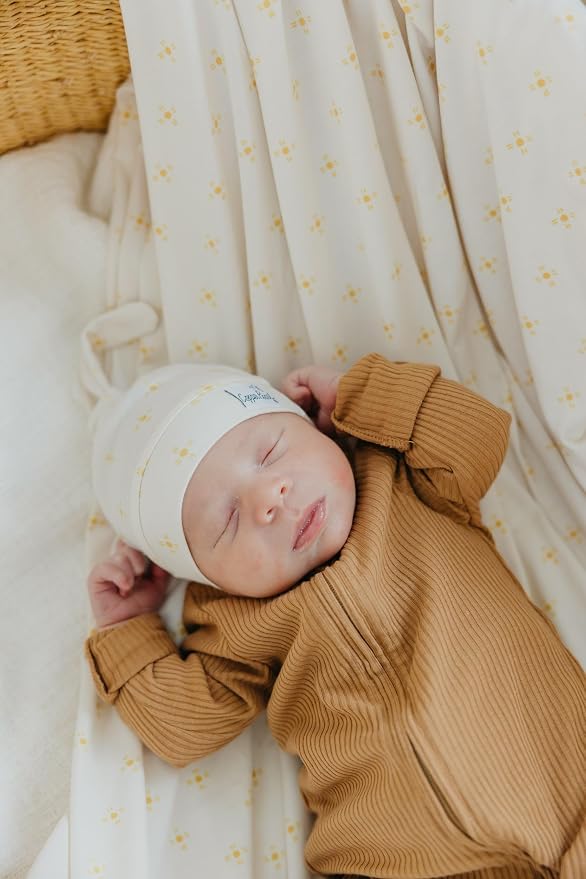 Copper Pearl Swaddle Blankets for Newborns | Soft Stretchy Receiving Blankets - Image 4