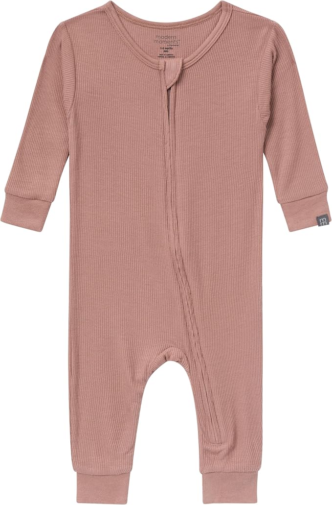Modern Moments by Gerber Baby Viscose 2-pack Footless Tight Fitting Pajamas - Image 5