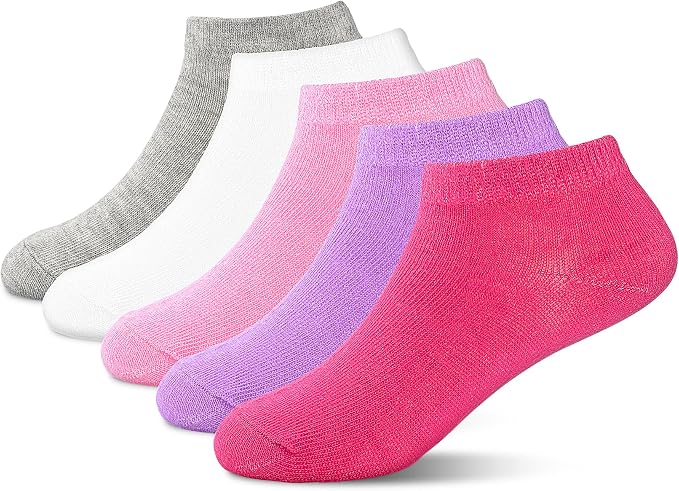 25 Pairs Toddler Girls Ankle Socks Soft Low Cut - Image 5