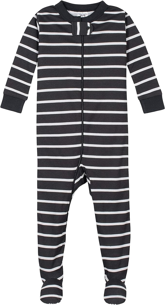 Gerber Baby Boys 4-Pack Footed Pajamas - Image 3