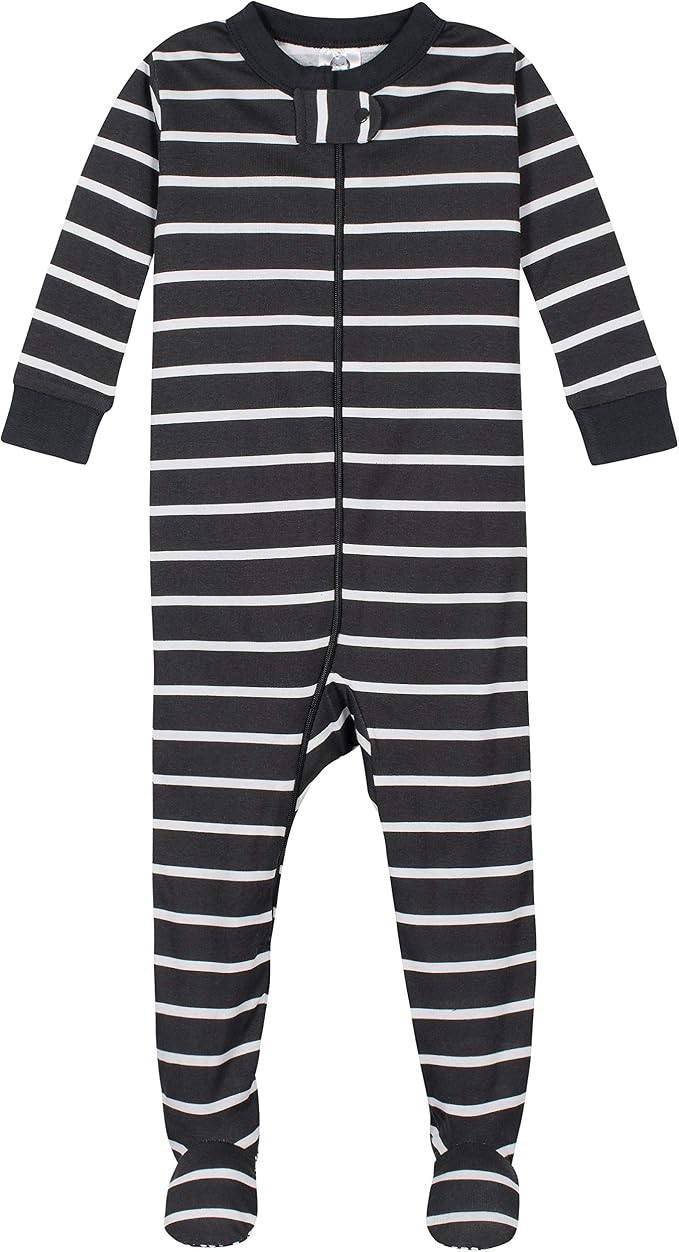 Gerber Baby Boys 4-Pack Footed Pajamas - Image 3