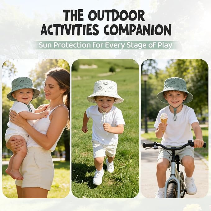 Durio 2-Pack Baby Bucket Hat - Image 2