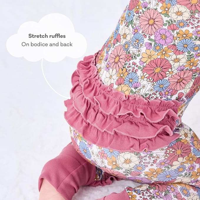 pureborn Baby Sleeper Viscose from Bamboo Zipper Footies 0-24 Months - Image 6