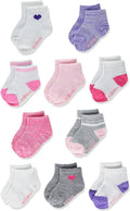 Hanes Baby And Toddler Socks, Non-slip Grip Ankle Socks, Boys' and Girls' by Hanes