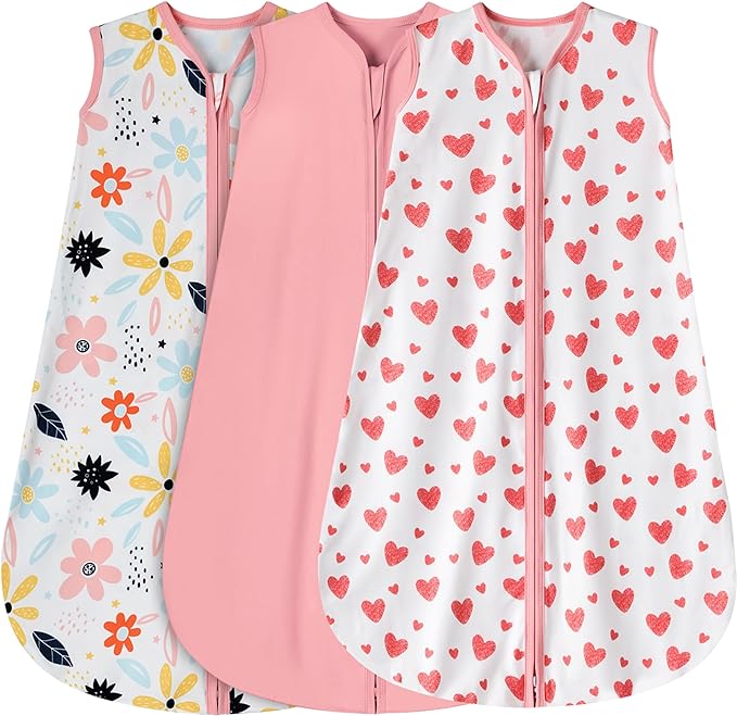 BSTOPPT 3 Pack Baby Sleep Sack 18-24 Months 100% Rayon Cotton Baby Sleeping Bag by BSTOPPT