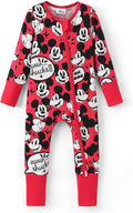Disney Baby Viscose Made from Bamboo 2-Way Zipper Footie Outfit NB to Inf by Disney