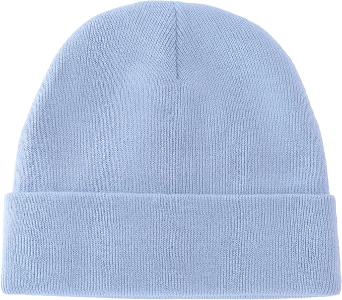 ROYBENS 100% Cotton Baby Beanie Cute Toddler Winter Hat Knit Caps Ages 0-8 | by ROYBENS
