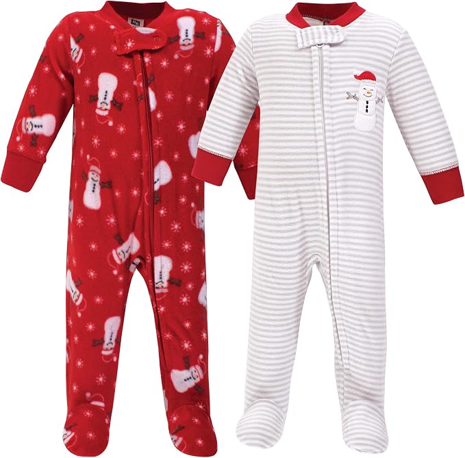 Hudson Baby Unisex Baby Fleece Sleep and Play - Image 2