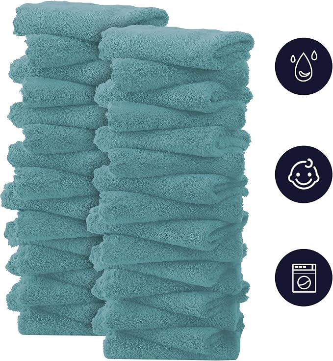Baby Washcloths, Microfiber Baby Towel - Image 6