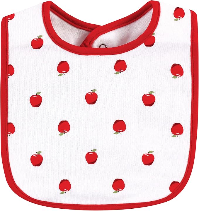 Hudson Baby Unisex Baby Cotton Bib and Headband Set - Image 3