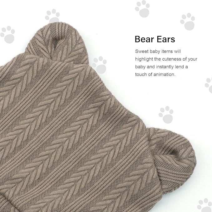 DRESHOW BQUBO 6 Pack Baby Beanie Hats - Image 8