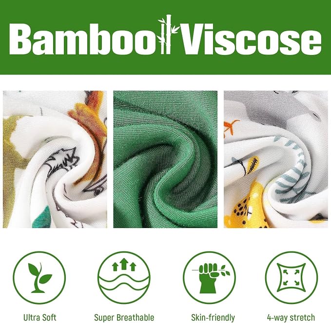 OPAWO Bamboo Sleepers for Baby Boy Pajamas Bamboo Pajamas Baby Romper 0-24M | 2 - Image 4
