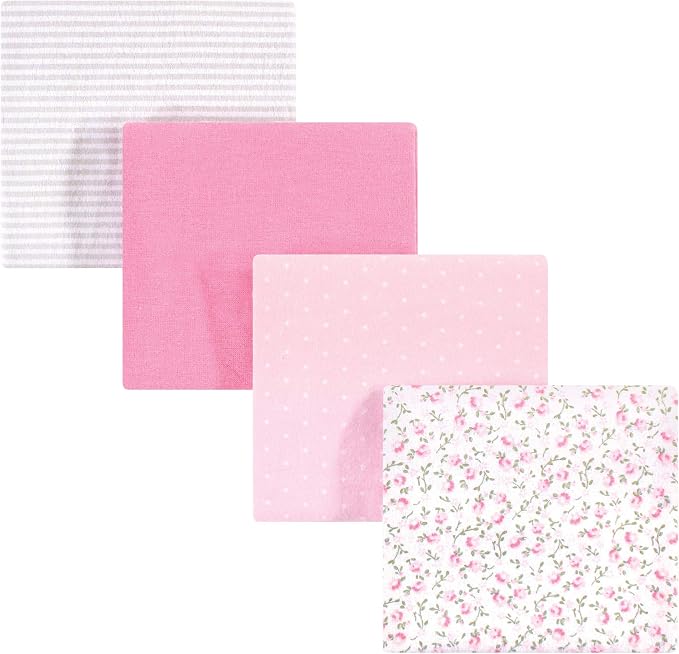 Hudson Baby Unisex Baby Cotton Flannel Receiving Blankets, One Size by HudsonBaby