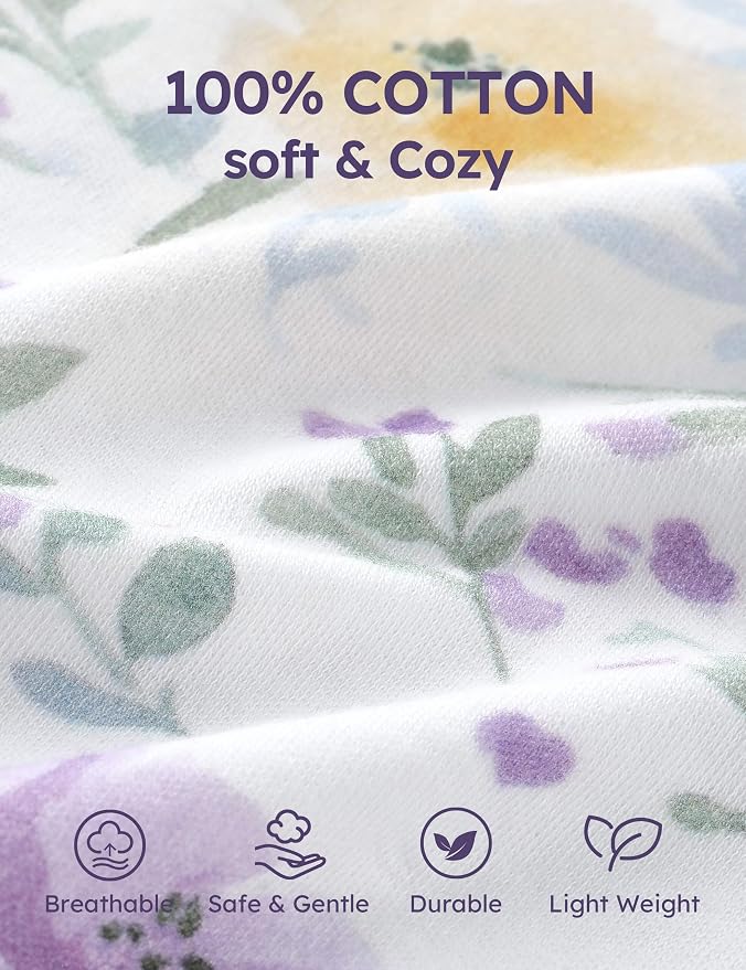 Unnivoll Baby Sleepers 100% Cotton Baby Pajamas Baby Boys Girls Clothes | - Image 6