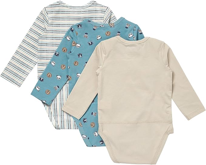 Hanes Baby Pure Comfort Long Sleeve Bodysuits, Infant Bodysuits, Boys & Girls - Image 2