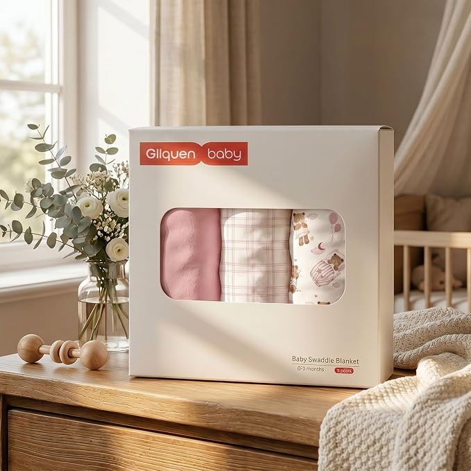 GLLQUEN BABY Swaddles for Newborns 0-3 Months, Adjustable & Easy Fastener | - Image 8