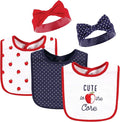 Hudson Baby Unisex Baby Cotton Bib and Headband Set by HudsonBaby