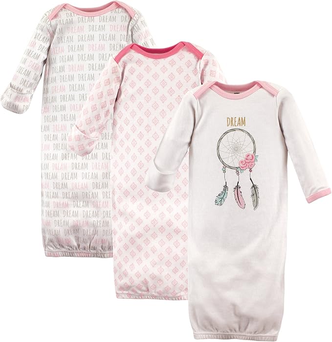 Hudson Baby unisex-baby Cotton Gowns by HudsonBaby