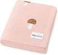 Swaddle Blanket for Girls 100% Cotton Buttery Soft Cozy Receiving Swaddle Crib by BleuLaLa