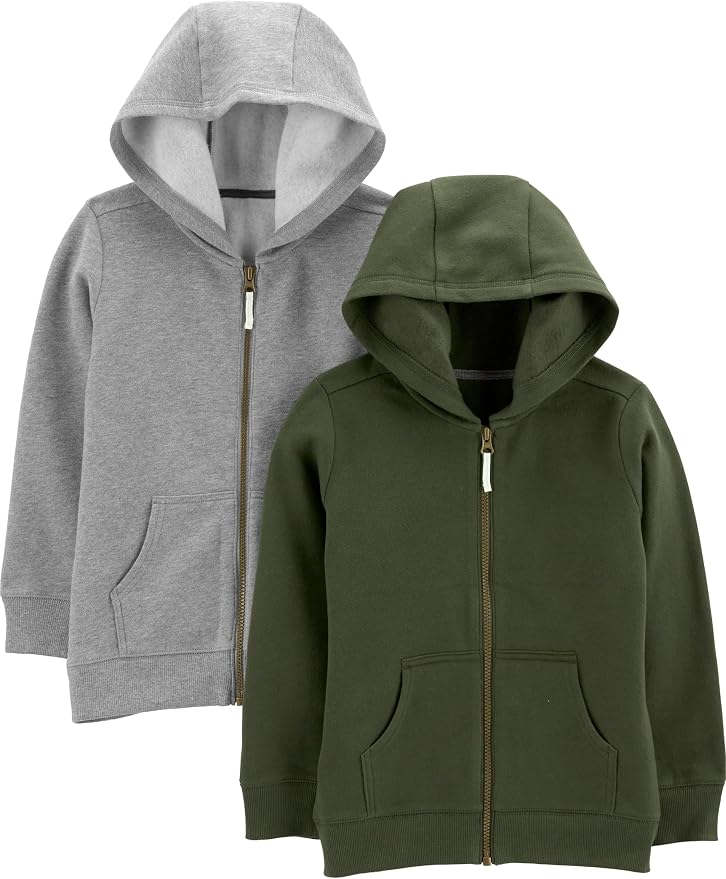 Simple Joys by Carter's Baby Boys 2-pack Full Zip Hoodies by SimpleJoysbyCarters