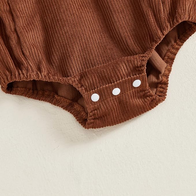 YINGISFITM My First Halloween Baby Girl Outfit Newborn Pumpkin Bubble Romper - Image 7