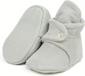 Ella Bonna Baby Booties Organic Cotton Muslin Newborn Baby Slippers Baby Boy by EllaBonna