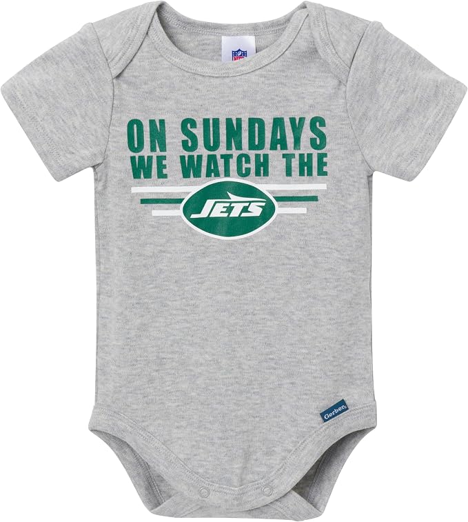 Gerber NFL Baby Boys 3-Pack Onesie Bodysuit - Image 4