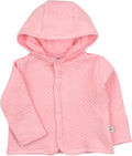 HonestBaby Matelasse Snap-Front Hooded Jacket Organic Cotton by HonestBaby