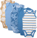 HonestBaby baby-boys Sleeveless Bodysuits One-piece 100% Organic Cotton by HonestBaby